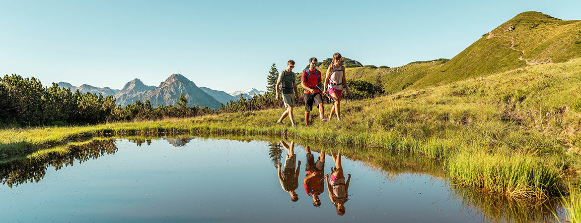 Wandern im Sommer-Urlaub in Flachau, Salzburger Land